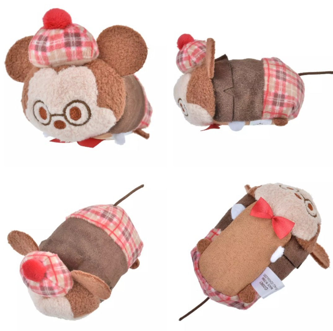 Disney | Autumn Checked Tsum 6.5×8×9(Cm) /// Mickey Mouse