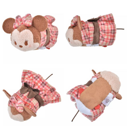 Disney | Autumn Checked Tsum 6.5×8×9(Cm) /// Minnie Mouse