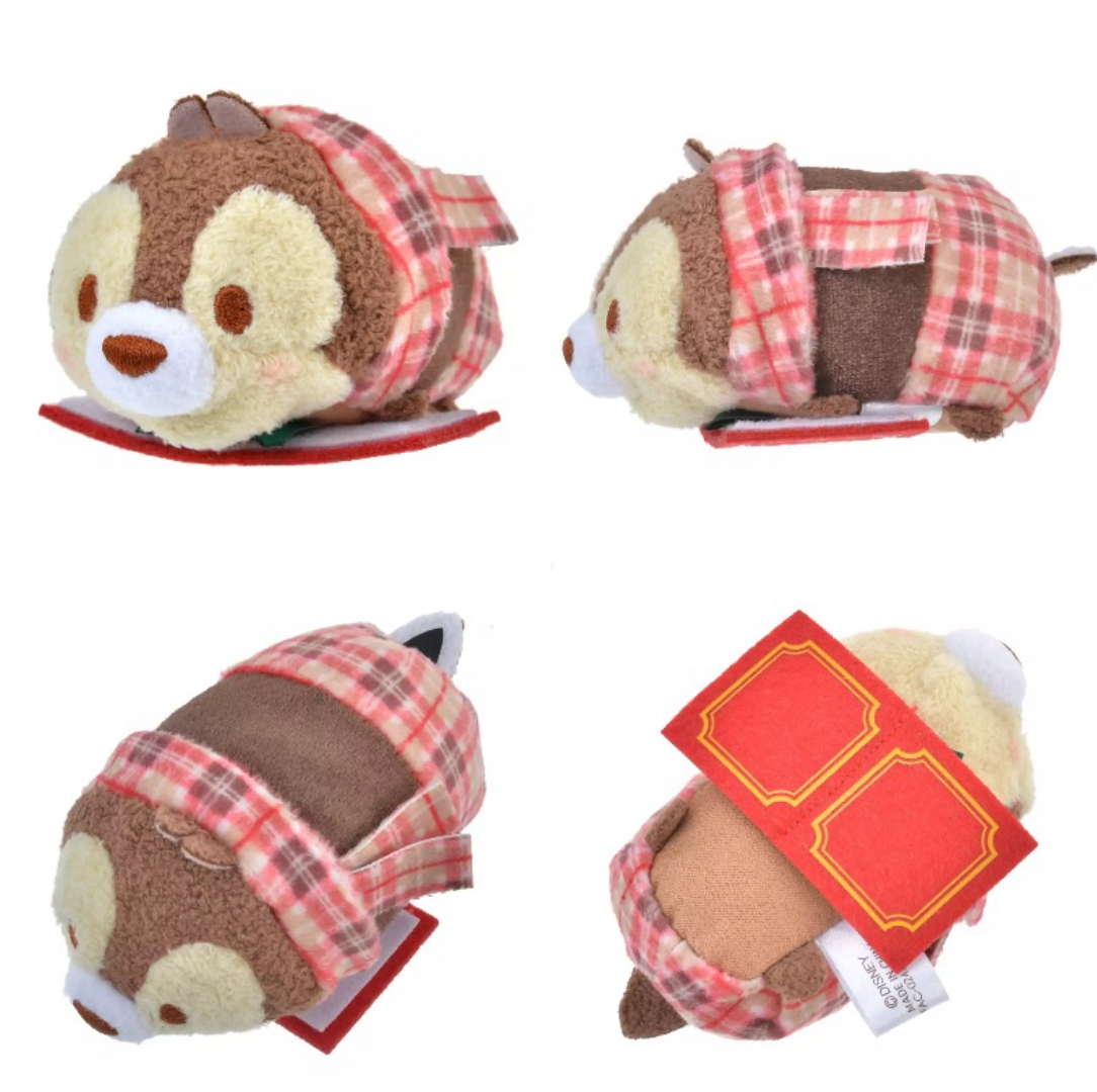 Disney | Autumn Checked Tsum 6.5×8×9(Cm) /// Chip