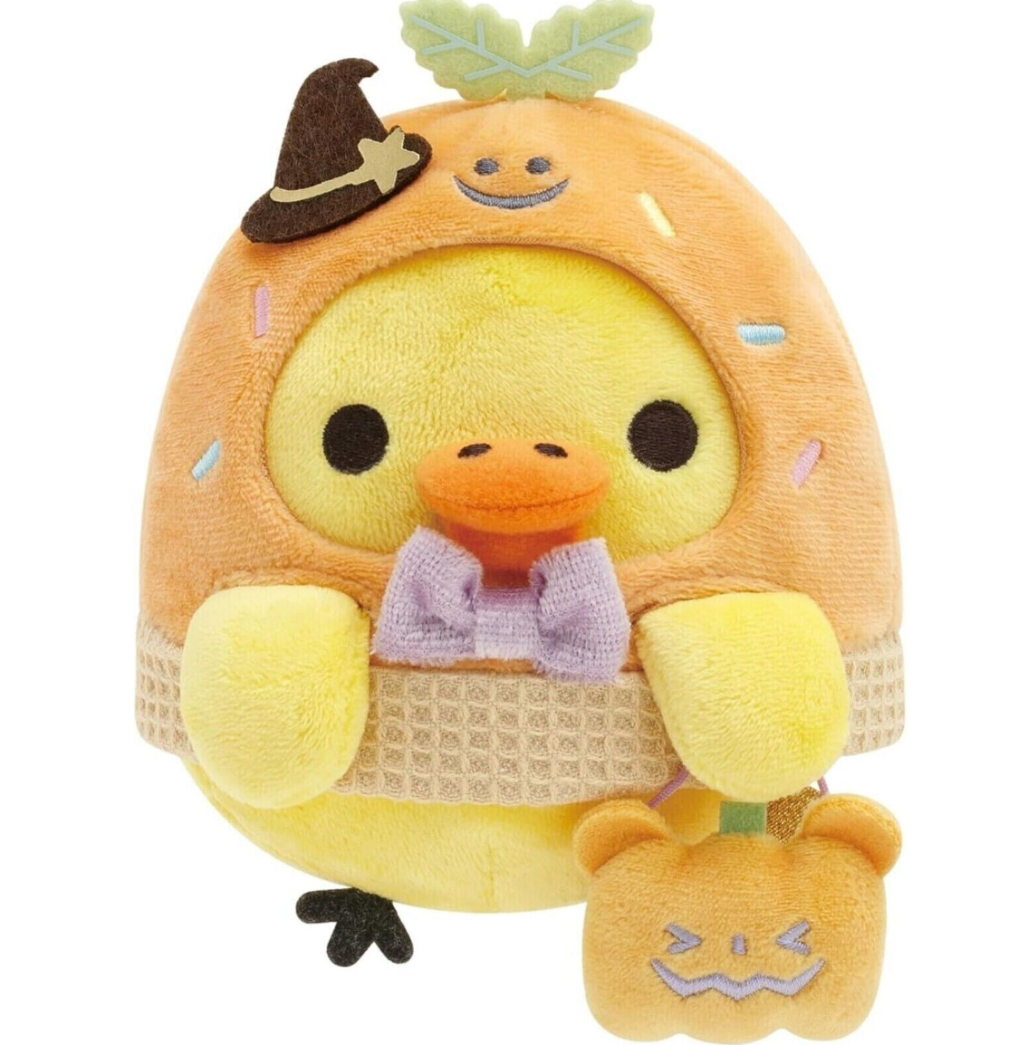 San-X | Rilakkuma Magical Pumpkin Halloween Plush Kiiroitori Mischievous Ghost / 03.