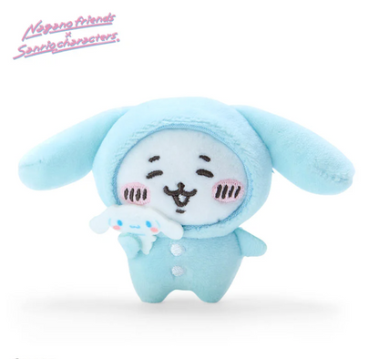 Nagano Friends X Sanrio | Chiikawa Plush Badge 10 3.5 7 Cm // Cinnamoroll