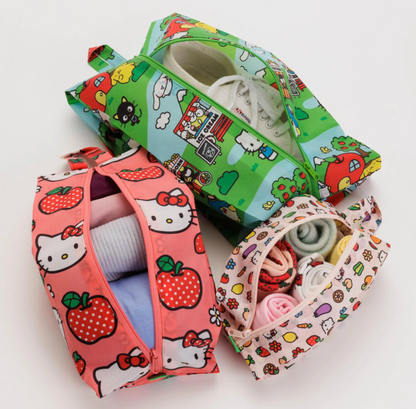 Baggu | Hello Kitty And Friends 3D Zip And Set Of 3