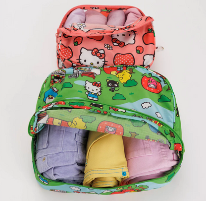 Baggu | Hello Kitty And Friends Packing Cube Set (Apples + Friends)