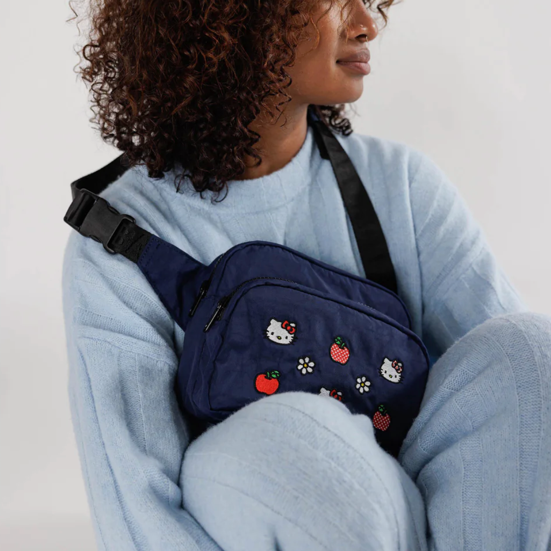 Baggu | Hello Kitty Embroidered Fanny Pack