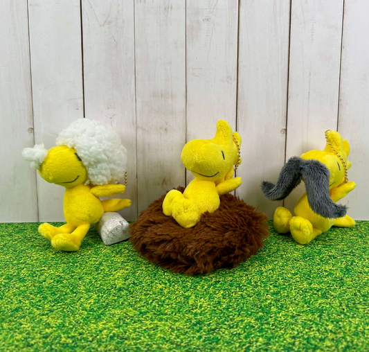 Peanuts | Snoopy Woodstock Mascot Holder Keychain 史努比 小鸟糊涂塌客 毛绒挂件/包挂/钥匙链 疗愈系列