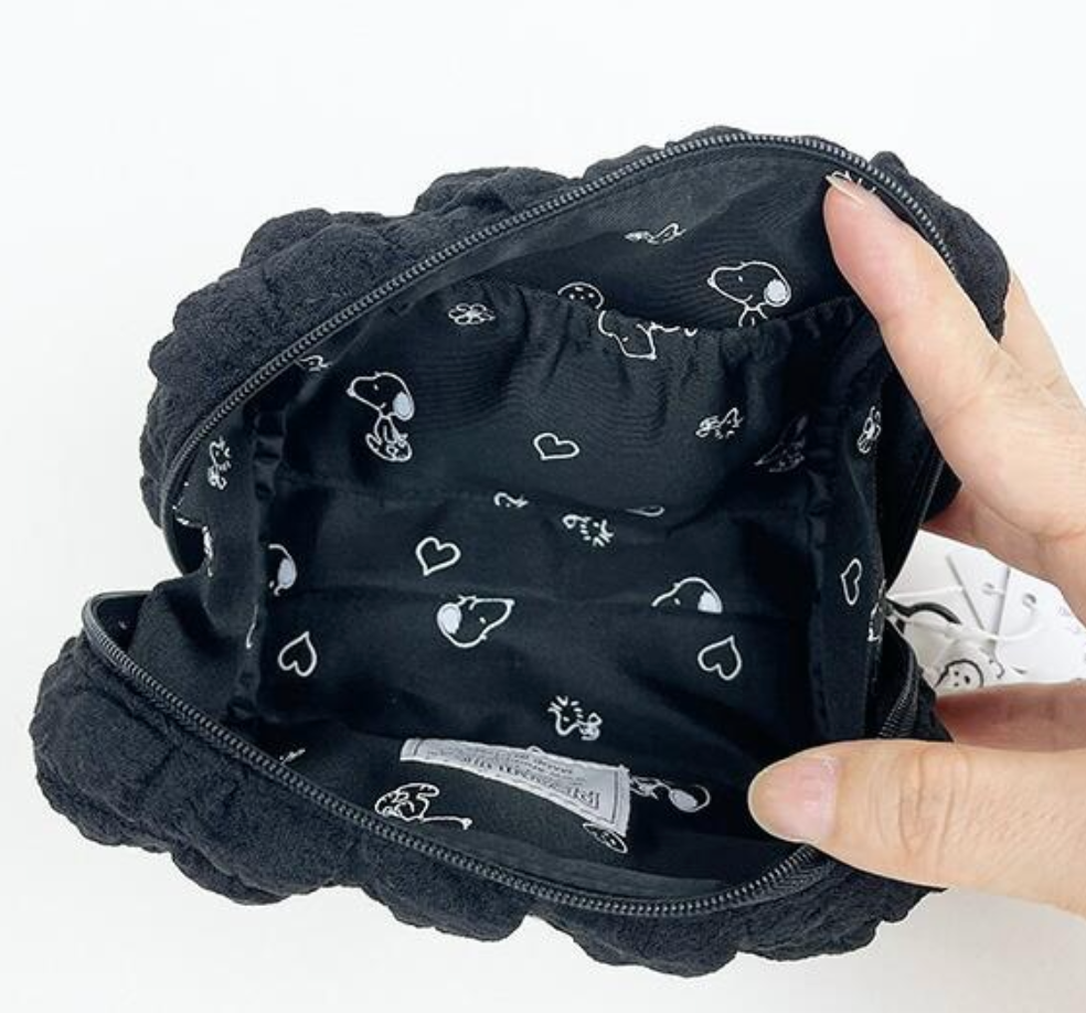 Peanuts | Snoopy Cosmetic Pouch Ｈ15×Ｗ10×Ｄ7Cm 史努比 云朵包/收纳包/化妆包