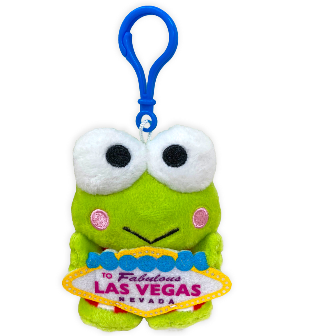 Sanrio | Kero Keroppi Keychain Mascot Holder 三丽鸥 大眼蛙 毛绒玩偶挂件/包挂