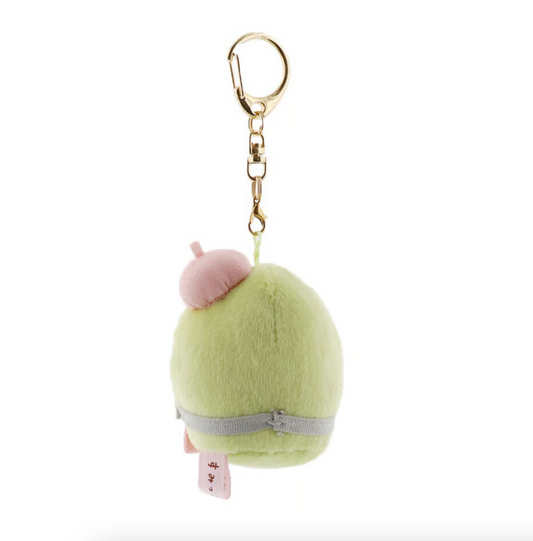 San - X | Sumikko Gurashi Penguin?  Mascot Holder Limted 角落生物 绿企鹅读书钥匙链/挂件/包挂 大宰府限定