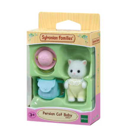 【Limit 1/Customer】Sylvanian Families | Persian Cat Baby 48×100×42Mm 森贝儿森林家族