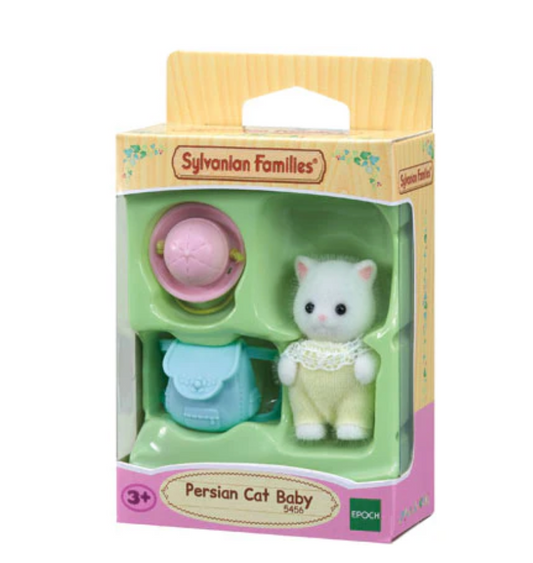 【Limit 1/Customer】Sylvanian Families | Persian Cat Baby 48×100×42Mm 森贝儿森林家族