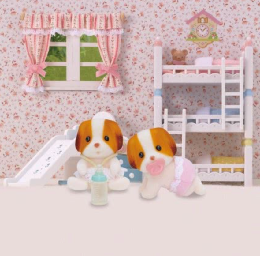 Sylvanian Families | Chiffon Dog Twins 森贝儿森林家族
