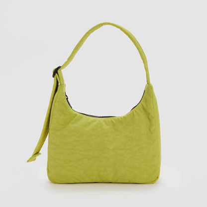 Baggu | Mini Nylon Shoulder Bag (Lemongrass) 超轻防水尼龙包 单肩包 腋下包 肩带可调节