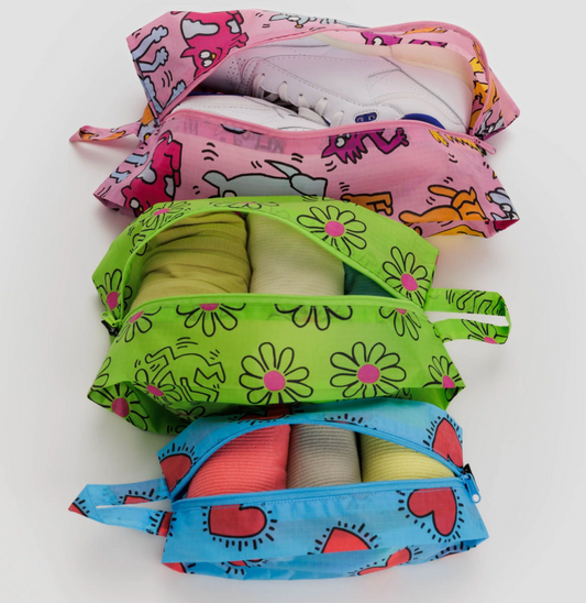 Baggu | Keith Haring 3D Zip Set Of 3