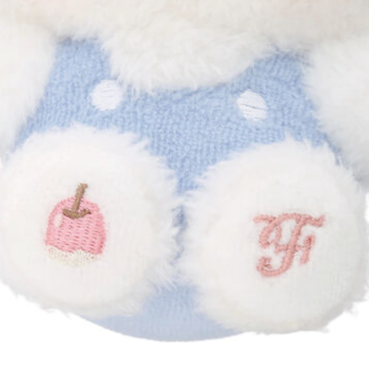 Maison De Fleur X Sanrio | Fluffy Mascot Holder Plush Keychain Limited Edition Approx.10Cm