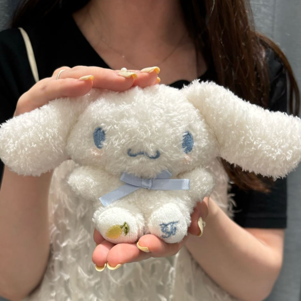 Maison De Fleur X Sanrio | Fluffy Mascot Holder Plush Keychain Limited Edition Approx.10Cm
