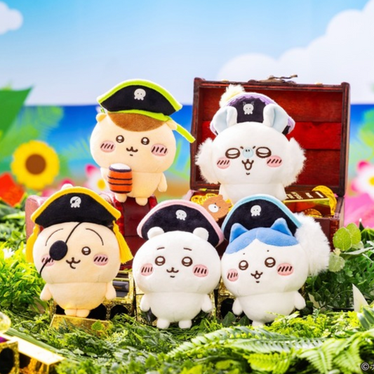 Chiikawa | Mascot Holder Keychain (Cute Pirate Characters Limited)