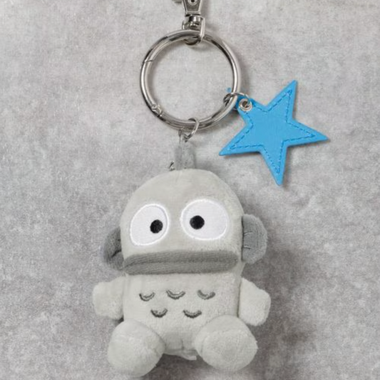 Lepsim X Sanrio | Hangyodon Mascot Holder Plush Keychain