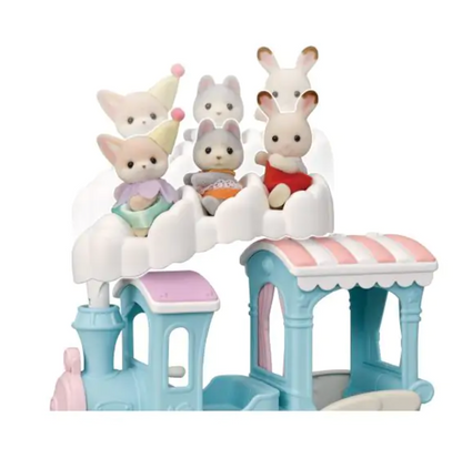 Sylvanian Families | Floating Cloud Rainbow Train