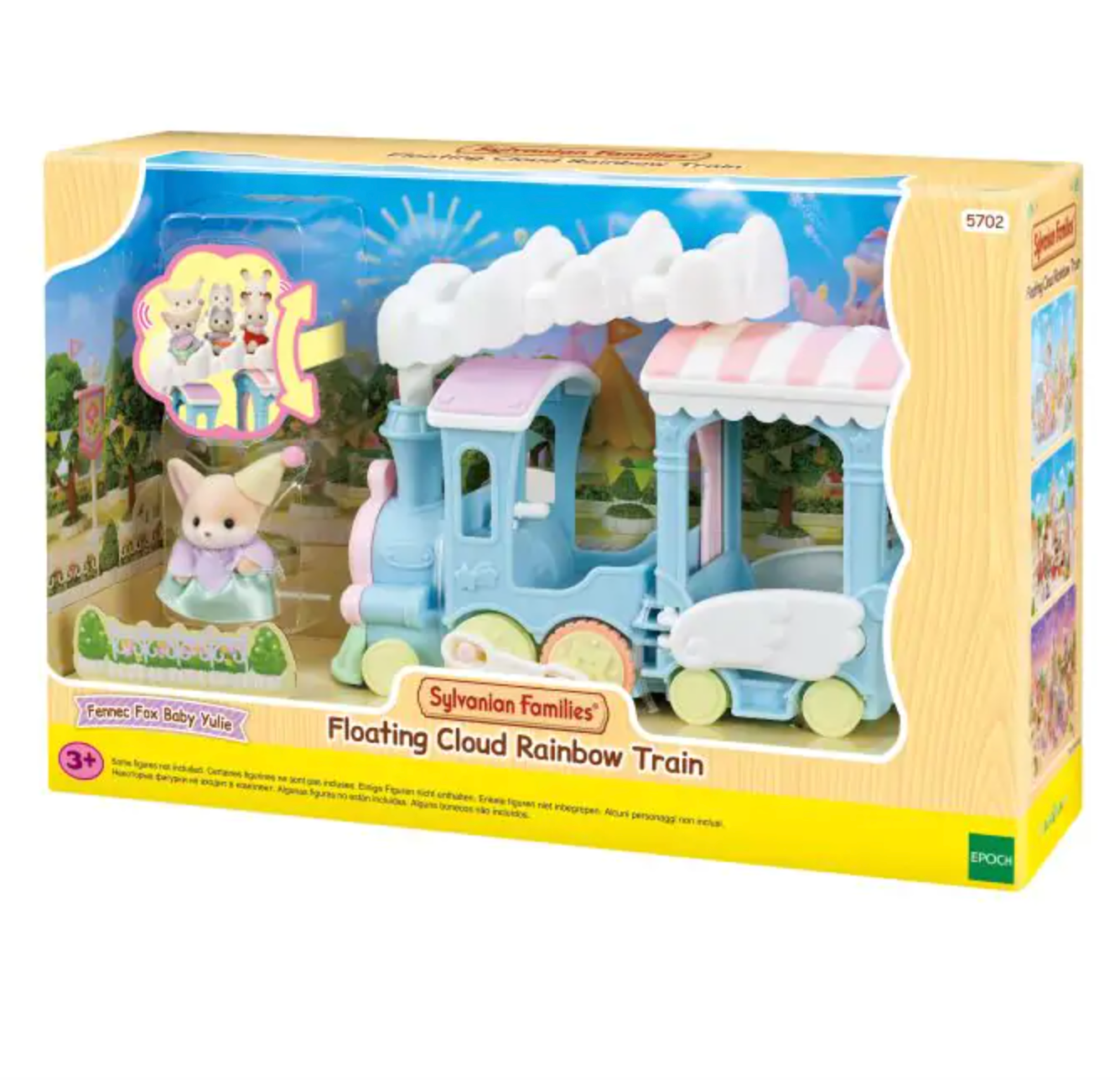 Sylvanian Families | Floating Cloud Rainbow Train