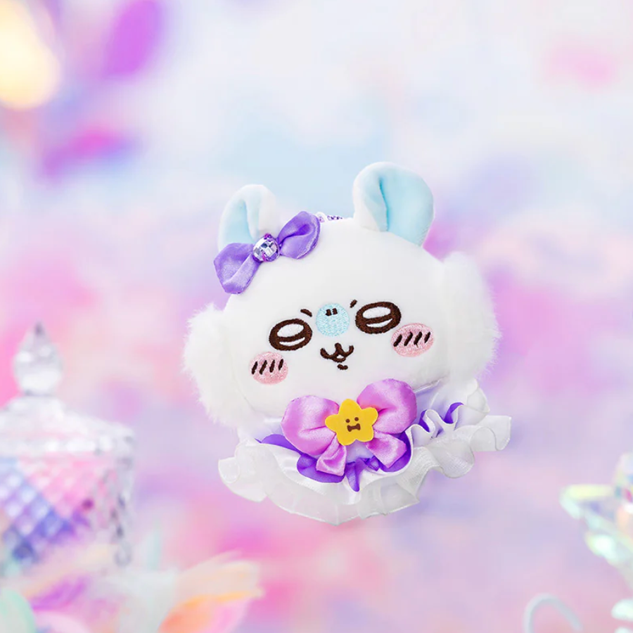 Chiikawa | Plush Keychain Mascot Holder H120×W110×D80Mm (Momonga Magical Ver.)