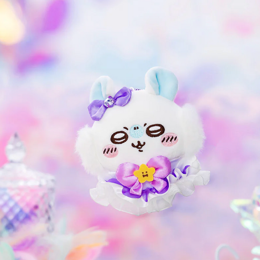 Chiikawa | Plush Keychain Mascot Holder H120×W110×D80Mm (Momonga Magical Ver.)