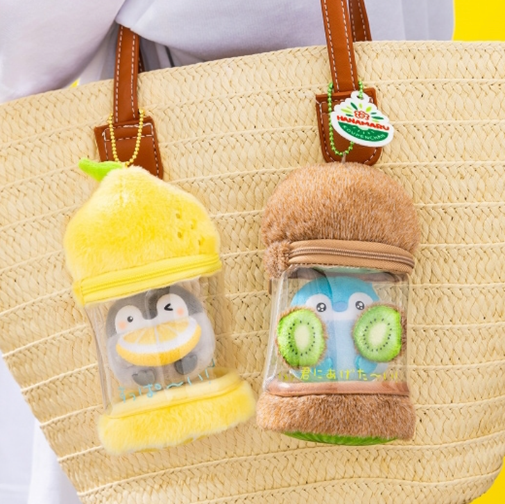 Koupen-Chan | Freshly Picked Fruit Mascot Pouch Keychain H145×W85×D85Mm