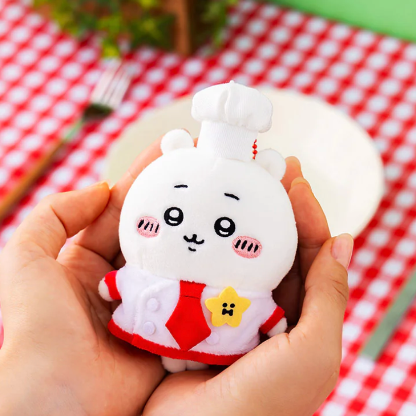 Chiikawa | Chiikawa Mascot Holder Plush Keychain H120 X W90 D50Mm (Restaurant Chef)