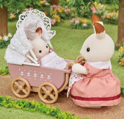 Sylvanian Families | Furniture Baby Carriage Set