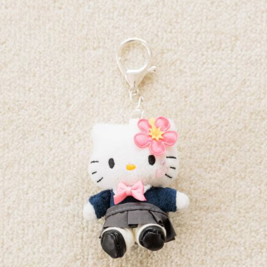 【Limit One/Person】Me% X Hello Kitty | Mascot Holder Keychain 13Cm (Jk)