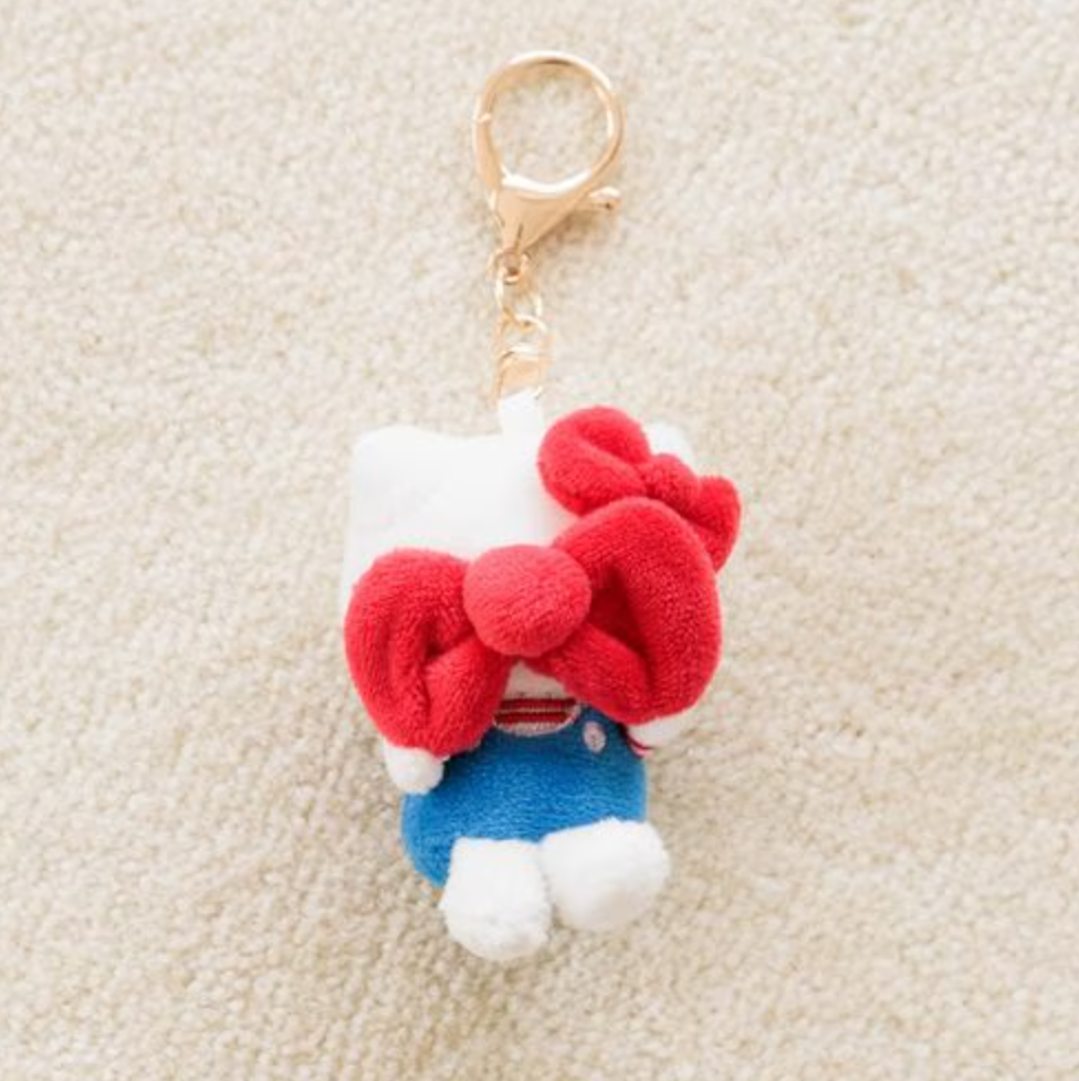 【Limit One/Person】Me% X Hello Kitty | Mascot Holder Keychain 13Cm (Ribbon)