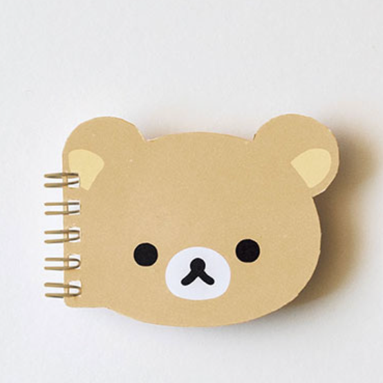 San-X | Rilakkuma Ring Memo Pad/Notebook 74×97Mm 80 Sheets (Basic Rilakkuma Favorite Things)