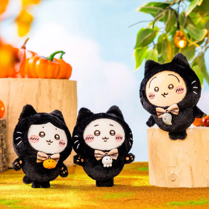 Chiikawa | Mascot Holder Plush Keychain Hachiware H120×W85×D75Mm (Black Cat)