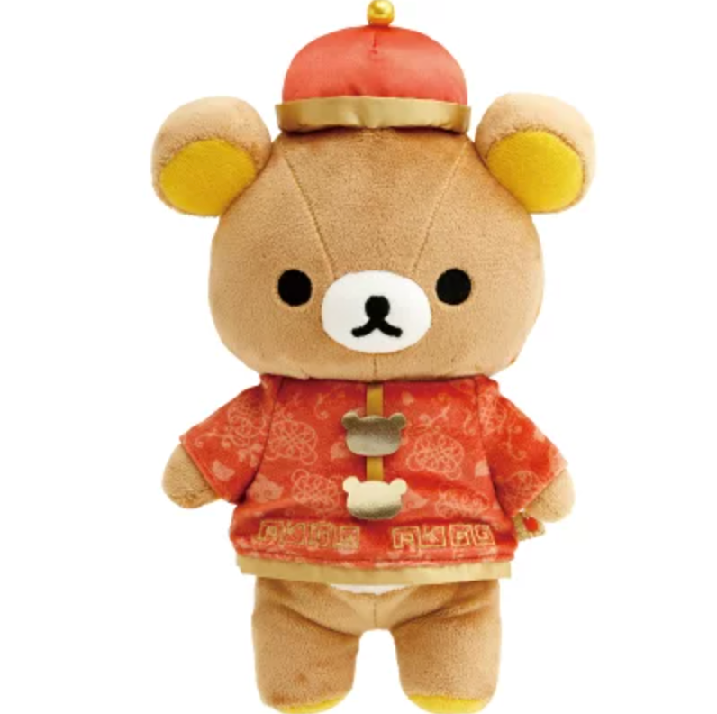 San-X | Rilakkuma Plush Doll Toy W160Mm×H250Mm×D110Mm (Chinese Chothing)