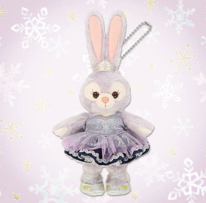 Disney | Tokyodisneysea Duffy And Friends Stellalou Mascot Holder Plush Keychain With Badge