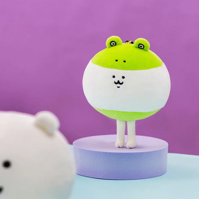 Nagano Friends | Mascot Holder Plush Keychain H120 X W90 D70Mm (Frog)