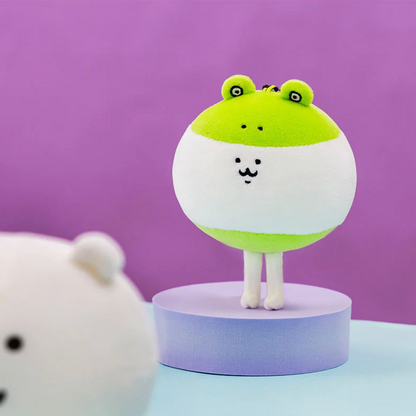 Nagano Friends | Mascot Holder Plush Keychain H120 X W90 D70Mm (Frog)