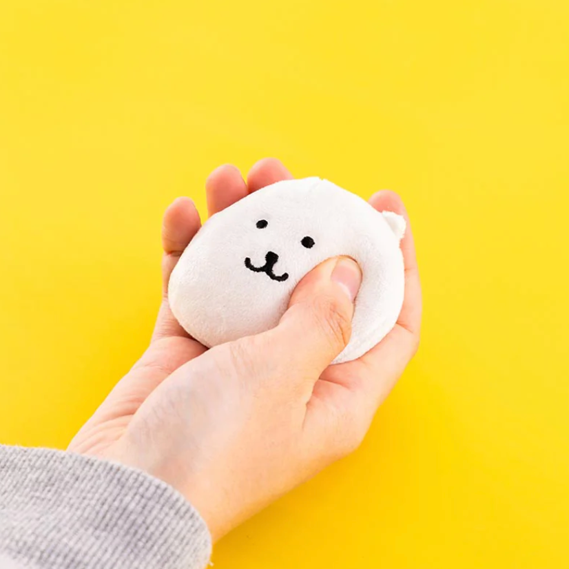Nagano Friends | Mascot Mini Plush H50 X W50 D50Mm (Kuma White)