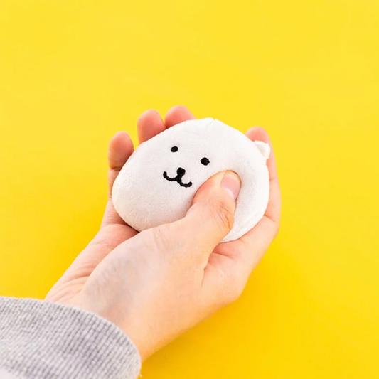 Nagano Friends | Mascot Mini Plush H50 X W50 D50Mm (Kuma White)