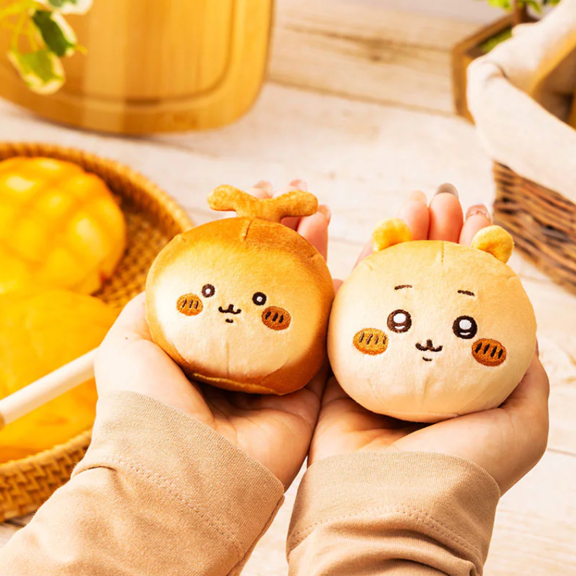 Chiikawa | Mochimochi Bakery Bread-Like Chewy Mascot 75×75×55Mm (Rakko)