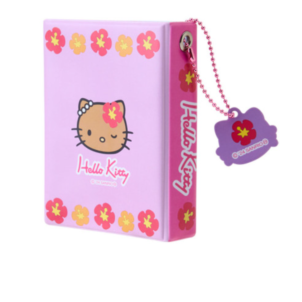Sanrio | 90S Hello Kitty Mini Album With Charm H104Xw75Xd26Mm 16 Pockets (Sunburn Tan Kitty)