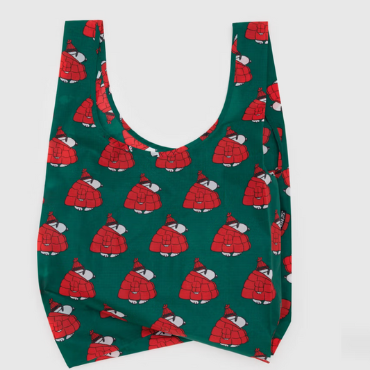 Standard Baggu - Puffer Snoopy Red