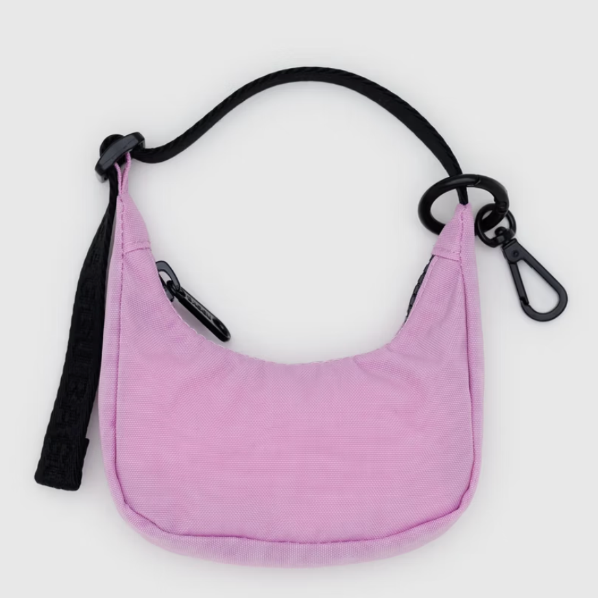 Crescent Bag Charm - Peony