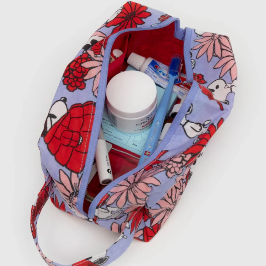 Dopp Kit - Floral Snoopy