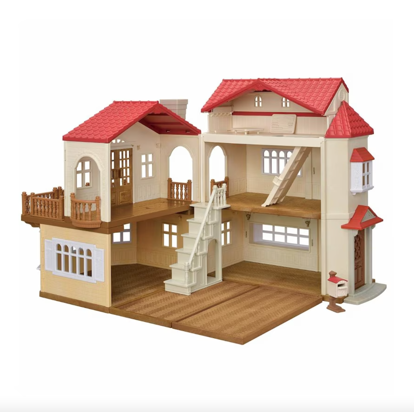 Sylvanian Families | Red Roof Country Home With Attic