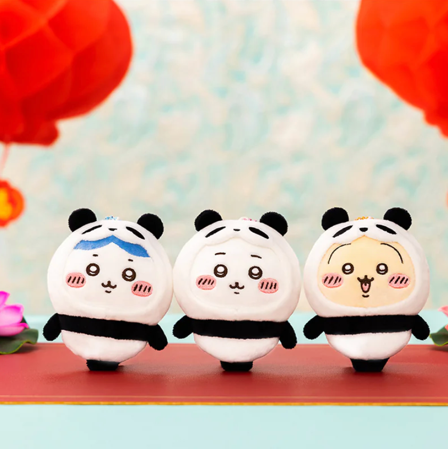 Chiikawa | Chiikawa Mascot Holder Plush Keychain H110×W85×D40Mm (Panda)