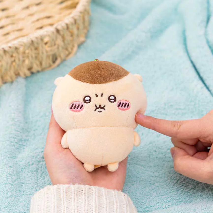 Chiikawa | Kurimanju Mascot Holder Plush Keychain H110×W100×D80Mm (Chiikawa Pun)