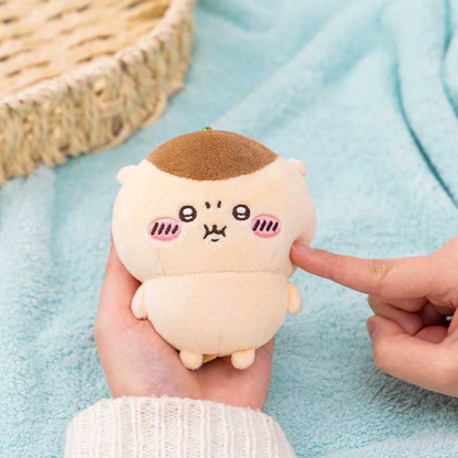 Chiikawa | Kurimanju Mascot Holder Plush Keychain H110×W100×D80Mm (Chiikawa Pun)