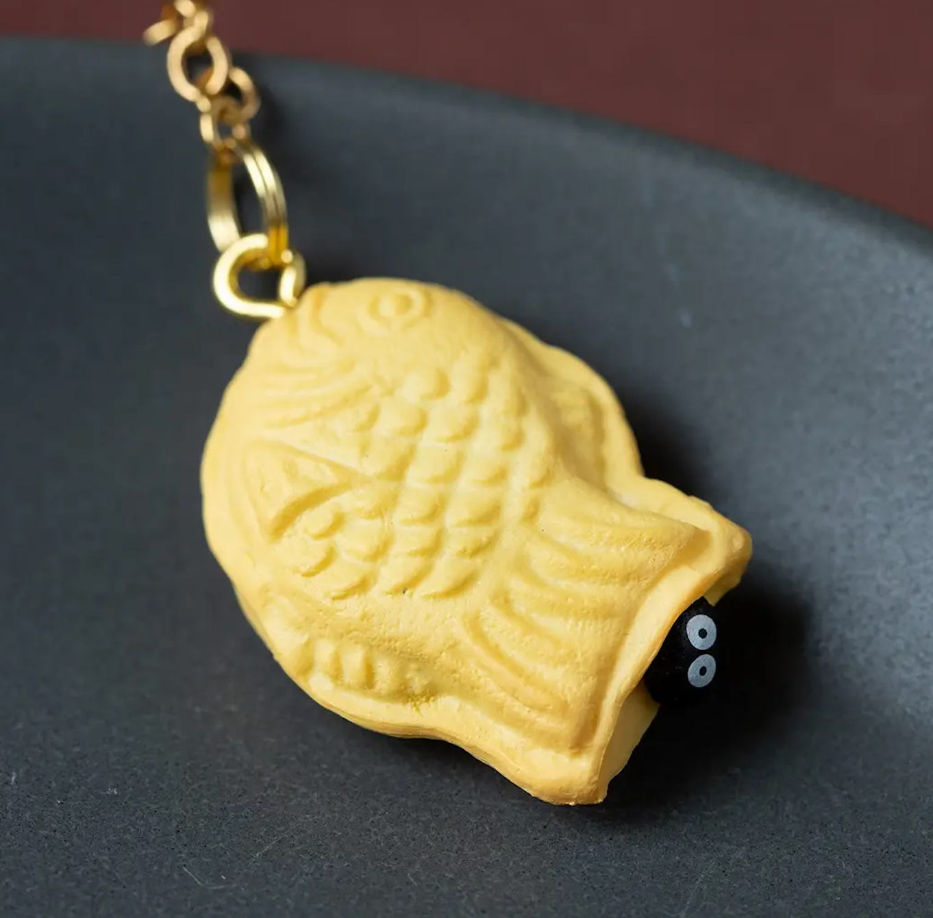 Studio Ghibli | My Neighbor Totoro Strap Key Chain Japanese Sweets Burarin W20×H27×27Dmm (Taiyaki
