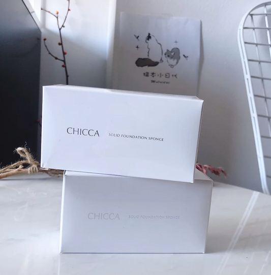 Chiccasolid Foundation Sponge 2Pcs