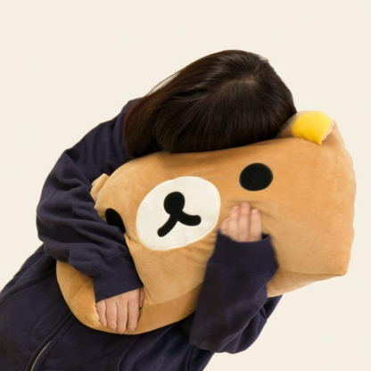 SAN-X | Rilakkuma Plush Doll Super Mochi Mochi Hug Cushion 35x53x12cm